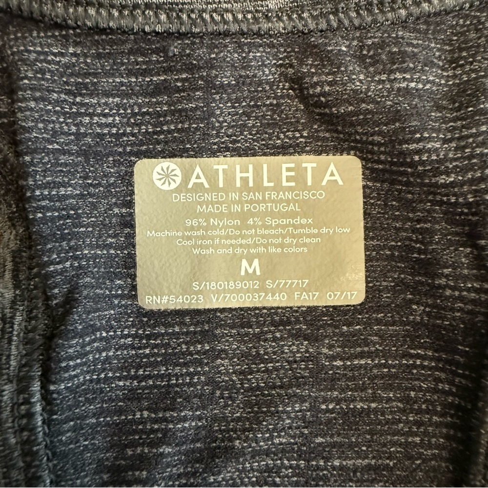 Athleta Racerback Gray Tank - Picture 3 of 5